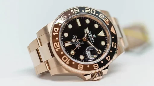 Luxury Knockoff Rolex Gmt-master II 126711chnr Caliber 3285 Automatic Movement 40mm Gold/steel Case Mens/unisex Watch - Image 2