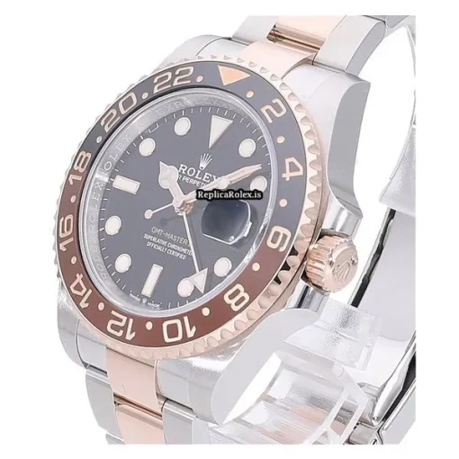 Luxury Knockoff Rolex Gmt-master II 126711chnr Caliber 3285 Automatic Movement 40mm Gold/steel Case Mens/unisex Watch - Image 4