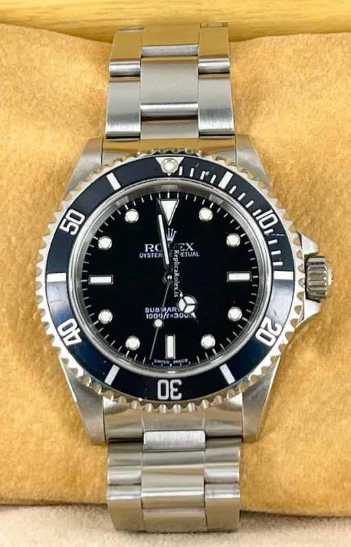 Affordable Fake Rolex Submariner 14060 Caliber 3000 Automatic Movement 40mm Steel Case Mens/unisex Watch - Image 9