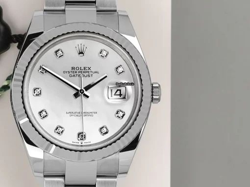 Perfect Imitation Rolex Datejust 126334 Automatic Movement 41mm Gold/steel Case Watch - Image 5