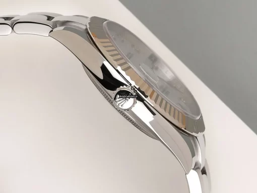 Perfect Imitation Rolex Datejust 126334 Automatic Movement 41mm Gold/steel Case Watch - Image 8