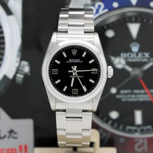 Remarkable Replica Rolex Oyster Perpetual 31 77080 Caliber 2230 Automatic Movement 31mm Steel Case Mens/unisex Watch - Image 5
