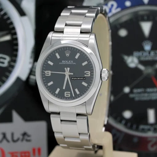 Remarkable Replica Rolex Oyster Perpetual 31 77080 Caliber 2230 Automatic Movement 31mm Steel Case Mens/unisex Watch - Image 8