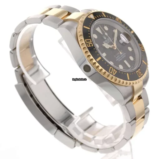 Incredible Clone Rolex Sea-dweller 126603 Caliber 3235 Automatic Movement 43mm Gold/steel Case Mens/unisex Watch - Image 4