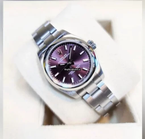 Design Replica Rolex Oyster Perpetual 26 176200 Caliber 2231 Automatic Movement 26x29mm Steel Case Womens Watch