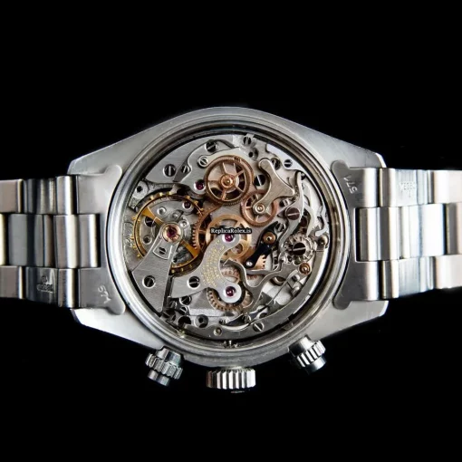 High-end Replica Rolex Daytona 6263 Valjoux Caliber 727 Manual Winding Movement 37mm Steel Case Mens/unisex Watch - Image 6
