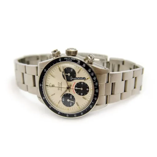 High-end Replica Rolex Daytona 6263 Valjoux Caliber 727 Manual Winding Movement 37mm Steel Case Mens/unisex Watch - Image 8