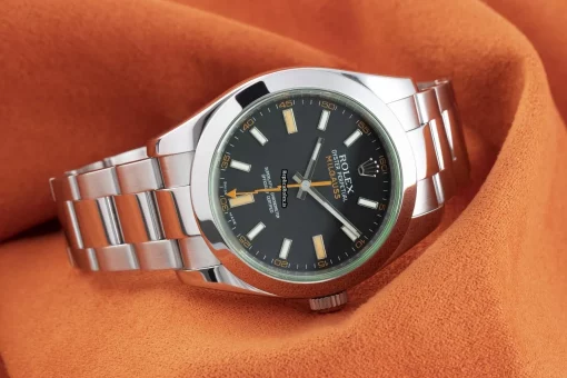 High-end Fakes Rolex Milgauss 116400gv Caliber 3131 Automatic Movement 40mm Steel Case Mens/unisex Watch - Image 3