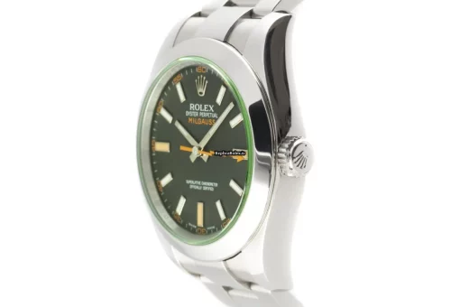 High-end Fakes Rolex Milgauss 116400gv Caliber 3131 Automatic Movement 40mm Steel Case Mens/unisex Watch - Image 5