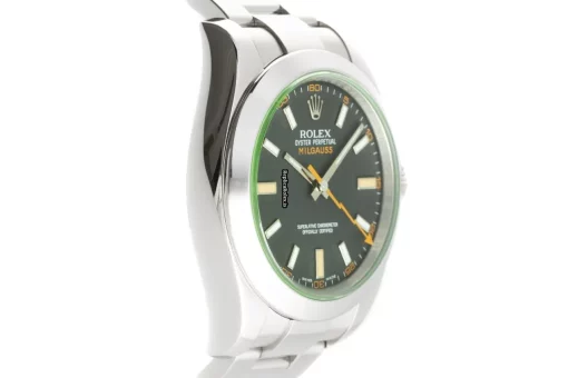 High-end Fakes Rolex Milgauss 116400gv Caliber 3131 Automatic Movement 40mm Steel Case Mens/unisex Watch - Image 6