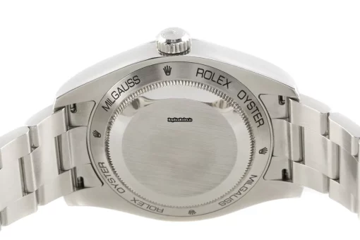 High-end Fakes Rolex Milgauss 116400gv Caliber 3131 Automatic Movement 40mm Steel Case Mens/unisex Watch - Image 9