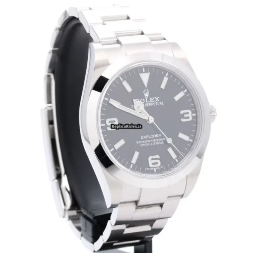 Recommend Fake Rolex Explorer 214270 Automatic Movement 39mm Steel Case Mens/unisex Watch - Image 8