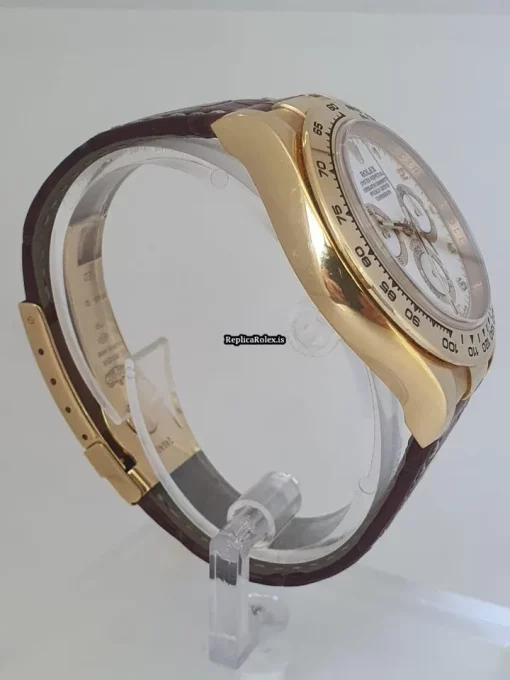 Design Copies Rolex Daytona 116518 Caliber 4130 Automatic Movement 40mm Yellow Gold Case Mens/unisex Watch - Image 2
