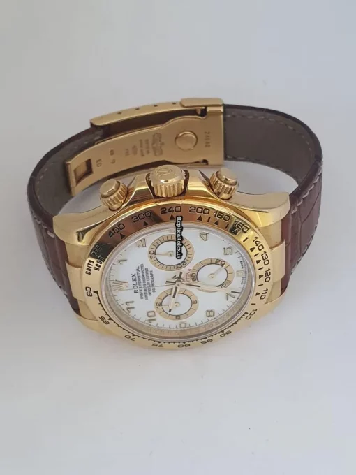 Design Copies Rolex Daytona 116518 Caliber 4130 Automatic Movement 40mm Yellow Gold Case Mens/unisex Watch - Image 4