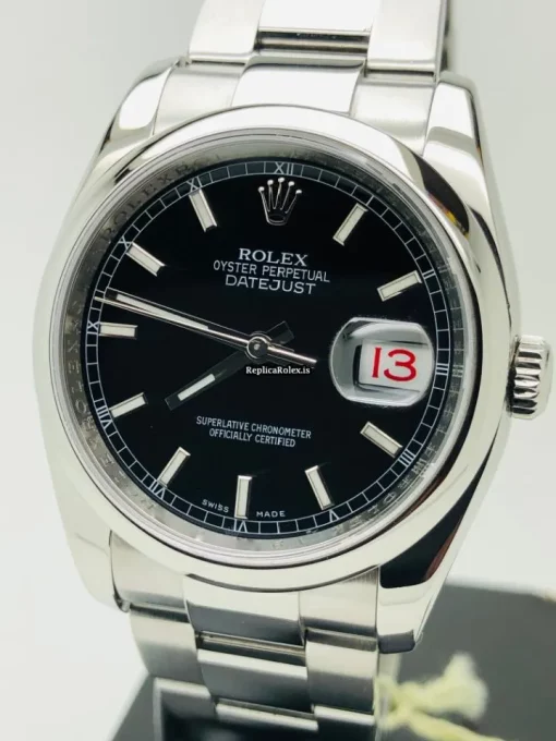 Lovely Copies Rolex Datejust 116200 Caliber 3135 Automatic Movement 36mm Steel Case Mens/unisex Watch - Image 11