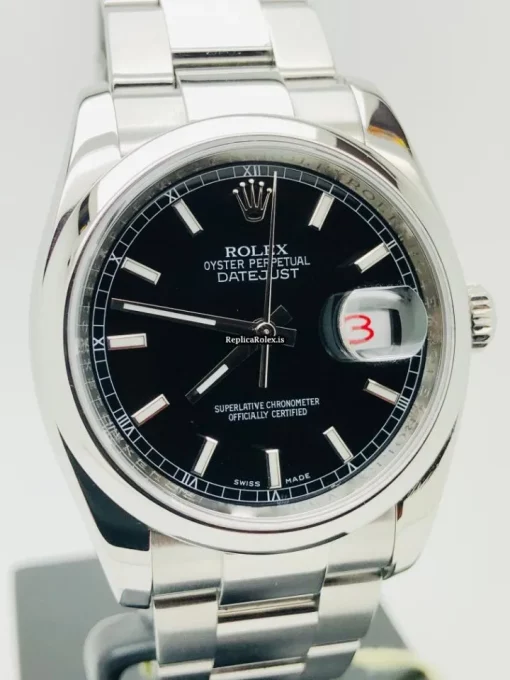 Lovely Copies Rolex Datejust 116200 Caliber 3135 Automatic Movement 36mm Steel Case Mens/unisex Watch - Image 12