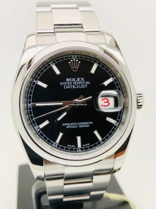 Lovely Copies Rolex Datejust 116200 Caliber 3135 Automatic Movement 36mm Steel Case Mens/unisex Watch - Image 7