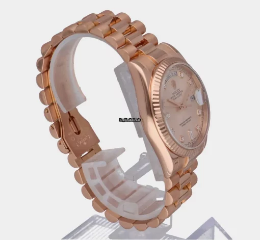 Best Clone Rolex Day-date 36 118235 Rose Gold Case Watch - Image 12