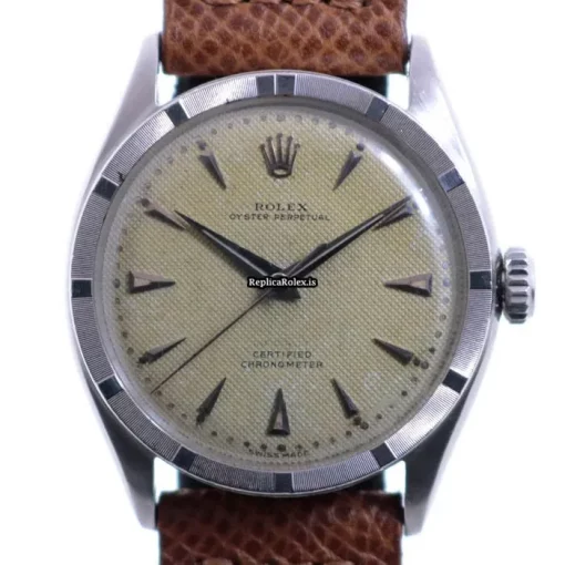 Incredible Fake Rolex Oyster Perpetual 6103 Caliber 260 Automatic Movement 34mm Steel Case Mens/unisex Watch - Image 2