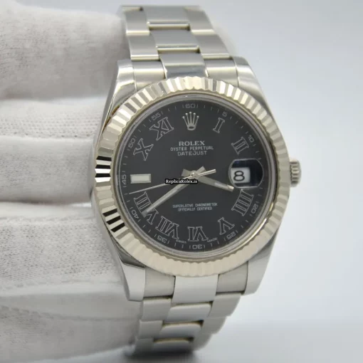 Durable Fakes Rolex Datejust II 116334 Caliber 3136 Automatic Movement 41mm Steel Case Mens/unisex Watch