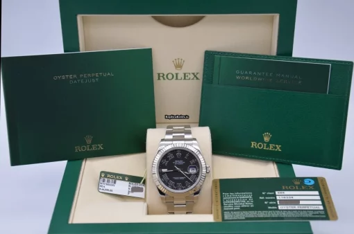 Durable Fakes Rolex Datejust II 116334 Caliber 3136 Automatic Movement 41mm Steel Case Mens/unisex Watch - Image 7