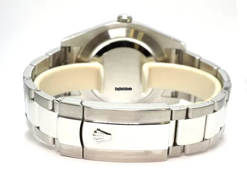 Unique Fake Rolex Datejust II 116334 Caliber 3136 Automatic Movement 41mm White Gold Case Mens/unisex Watch - Image 6