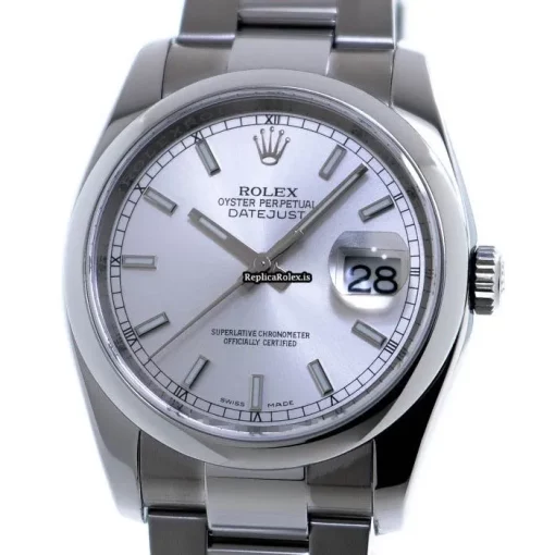 Awesome Knockoff Rolex Datejust 116200 Automatic Movement 36mm Steel Case Mens/unisex Watch