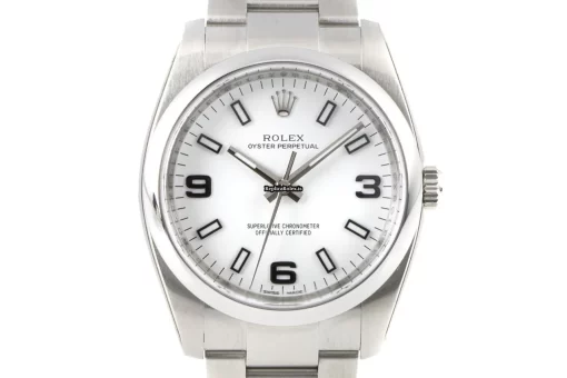 Cool Replica Rolex Oyster Perpetual 34 114200 Caliber 3130 Automatic Movement 34mm Steel Case Mens/unisex Watch - Image 7
