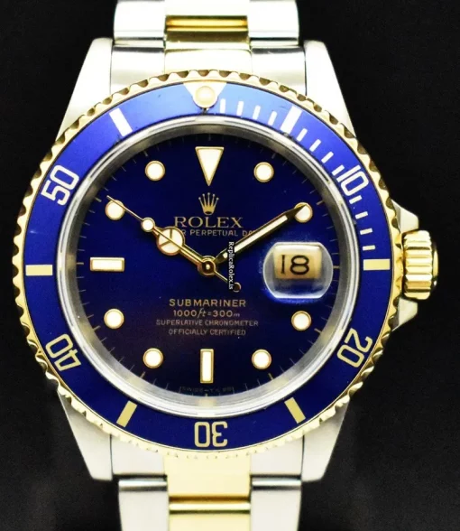 Terrific Knockoff Rolex Submariner Date 16613 Caliber 3135 Automatic Movement 40mm Gold/steel Case Mens/unisex Watch