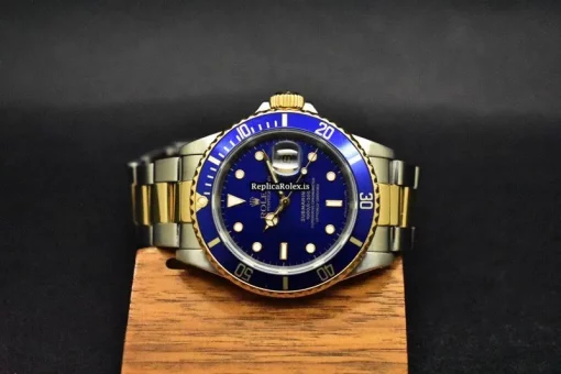 Terrific Knockoff Rolex Submariner Date 16613 Caliber 3135 Automatic Movement 40mm Gold/steel Case Mens/unisex Watch - Image 12