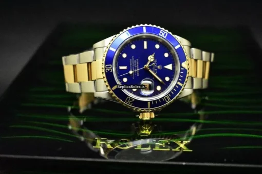 Terrific Knockoff Rolex Submariner Date 16613 Caliber 3135 Automatic Movement 40mm Gold/steel Case Mens/unisex Watch - Image 7