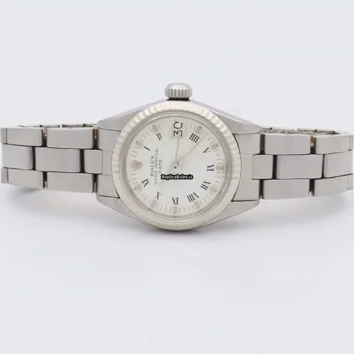 Cheap Replicas Rolex Lady-datejust 6917 Caliber 2030 Automatic Movement 26mm Steel Case Womens Watch - Image 5