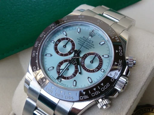 Lovely Fake Rolex Daytona 116506 Automatic Movement Platinum Case Watch