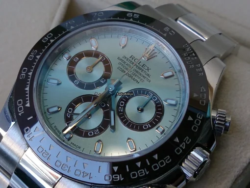 Lovely Fake Rolex Daytona 116506 Automatic Movement Platinum Case Watch - Image 2