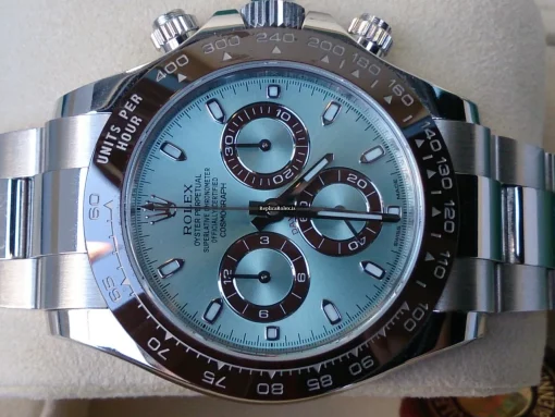 Lovely Fake Rolex Daytona 116506 Automatic Movement Platinum Case Watch - Image 3