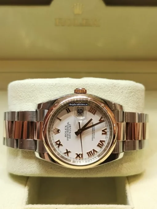 Great Fake Rolex Datejust 116201 Automatic Movement 36mm Gold/steel Case Mens/unisex Watch - Image 13