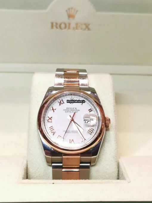 Great Fake Rolex Datejust 116201 Automatic Movement 36mm Gold/steel Case Mens/unisex Watch - Image 2