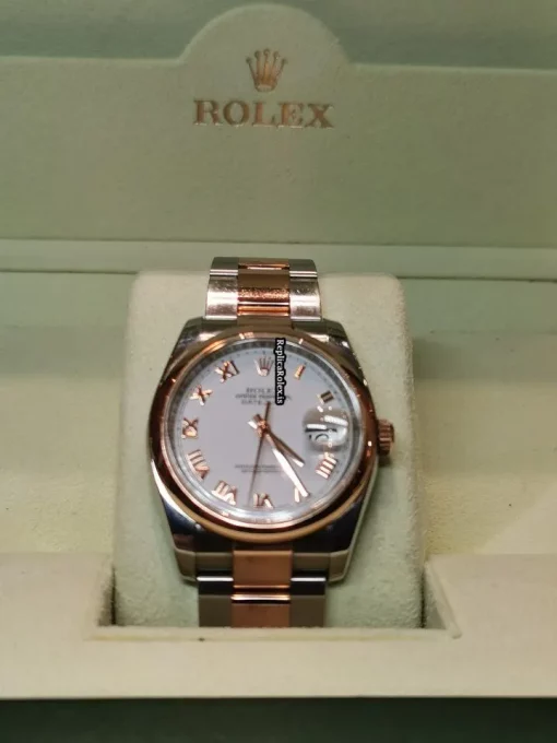 Great Fake Rolex Datejust 116201 Automatic Movement 36mm Gold/steel Case Mens/unisex Watch - Image 9