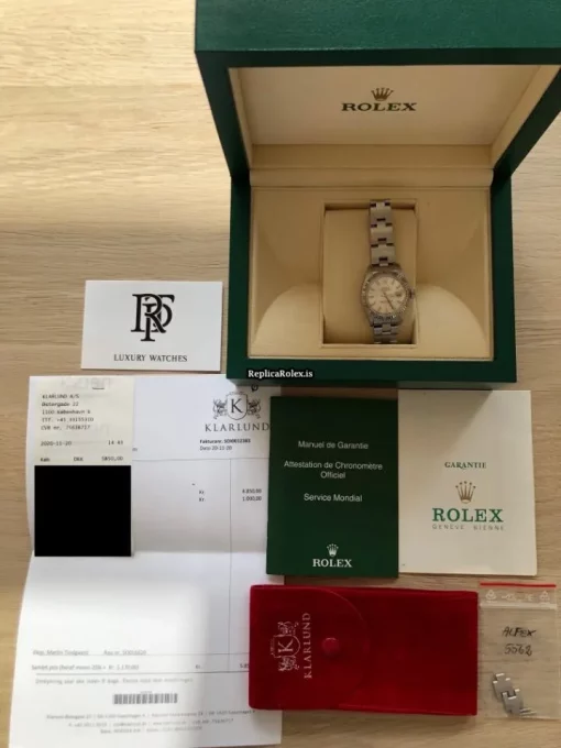 Unique Replica Rolex Lady-datejust 69174 Caliber 2135 Automatic Movement 26mm Steel Case Womens Watch - Image 6