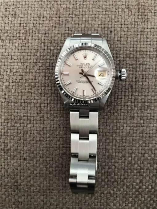 Unique Replica Rolex Lady-datejust 69174 Caliber 2135 Automatic Movement 26mm Steel Case Womens Watch - Image 9