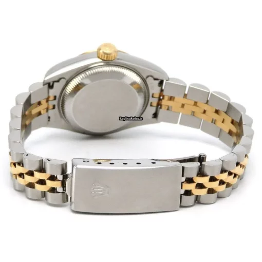 Lovely Replica Rolex Lady-datejust 69173 Automatic Movement 26mm Gold/steel Case Womens Watch - Image 3