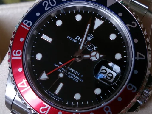 Inexpensive Replica Rolex Gmt-master II 16710 Automatic Movement Steel Case Watch