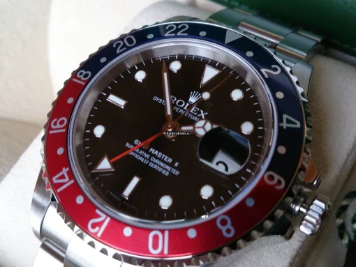 Inexpensive Replica Rolex Gmt-master II 16710 Automatic Movement Steel Case Watch - Image 4