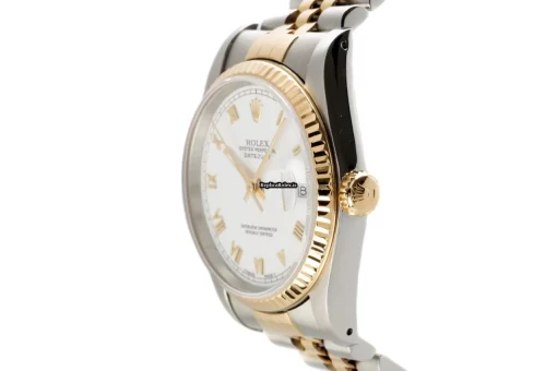 Remarkable Replica Rolex Datejust 16233 Caliber 3135 Automatic Movement 36mm Gold/steel Case Mens/unisex Watch - Image 5