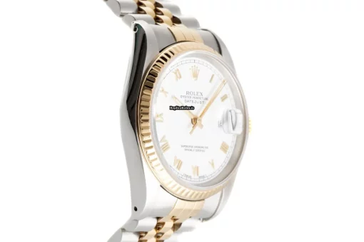 Remarkable Replica Rolex Datejust 16233 Caliber 3135 Automatic Movement 36mm Gold/steel Case Mens/unisex Watch - Image 6