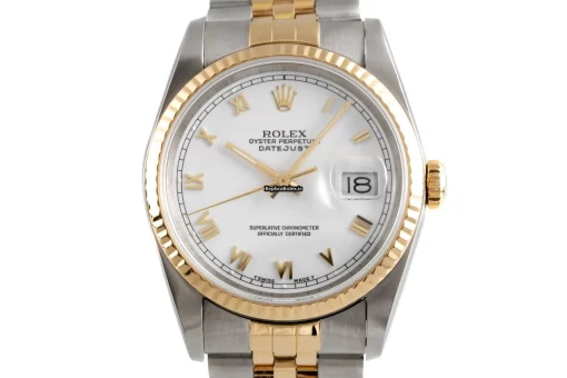 Remarkable Replica Rolex Datejust 16233 Caliber 3135 Automatic Movement 36mm Gold/steel Case Mens/unisex Watch - Image 7