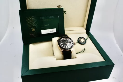 Special Replica Rolex Yacht-master 40 126655 Caliber 3235 Automatic Movement 40mm Rose Gold Case Mens/unisex Watch - Image 12