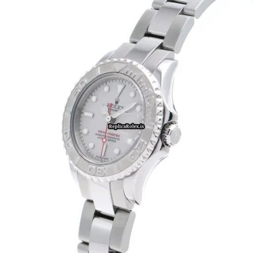 Defect Fakes Rolex Yacht-master 169622 Automatic Movement 29mm Steel Case Womens Watch - Image 2