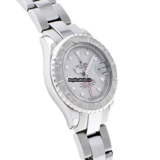 Defect Fakes Rolex Yacht-master 169622 Automatic Movement 29mm Steel Case Womens Watch - Image 3