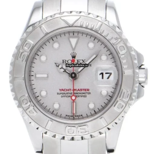 Defect Fakes Rolex Yacht-master 169622 Automatic Movement 29mm Steel Case Womens Watch - Image 6
